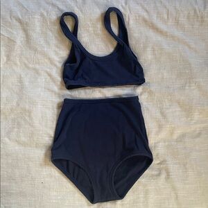 ARQ underwear set in navy blue